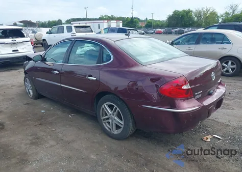 2007 Buick Lacrosse Cxl from USA, damaged, VIN 2G4WD582771126349